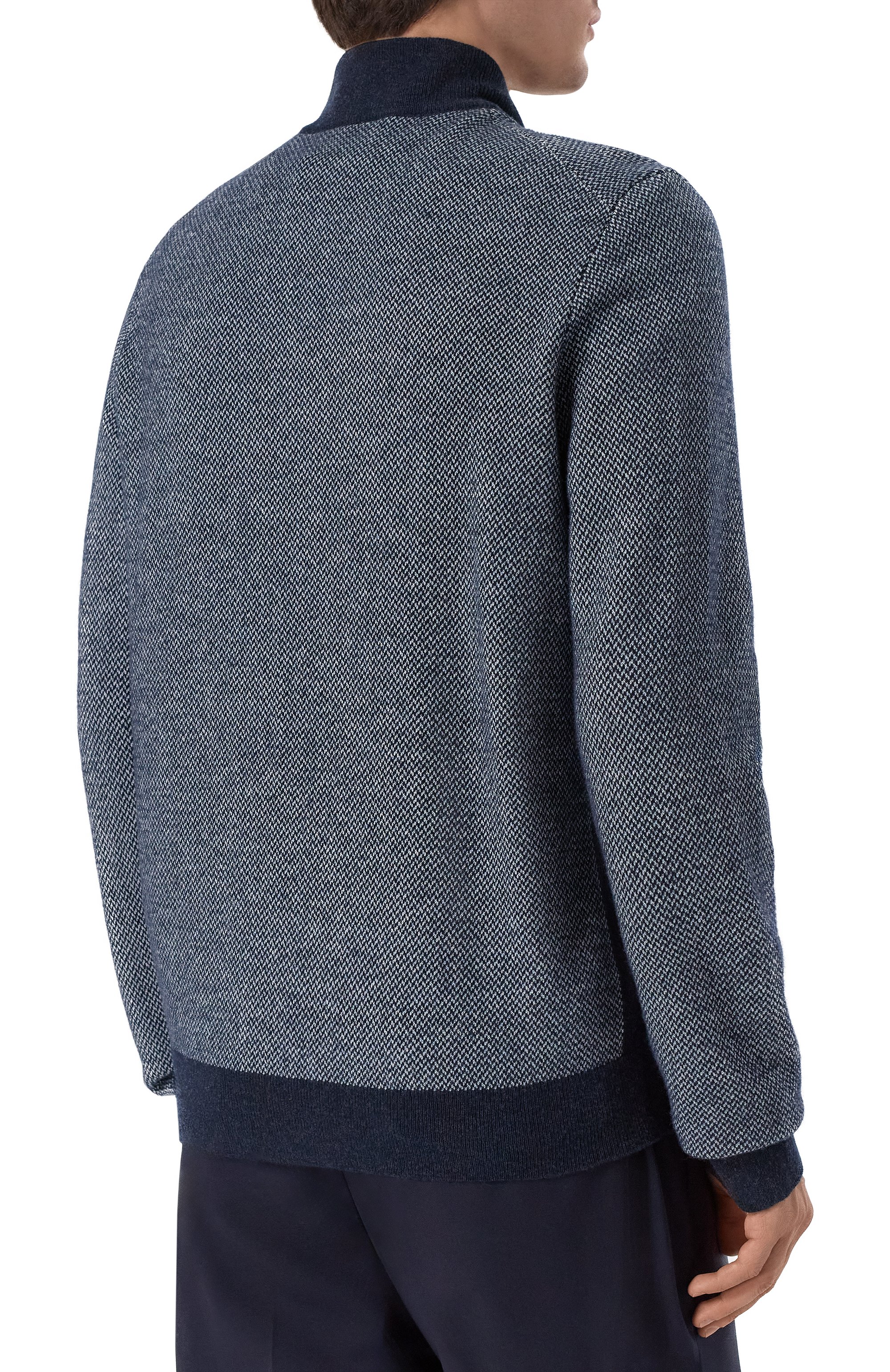 Кардиган из шерсти и хлопка BOSS, арт. 50549950, фото 4