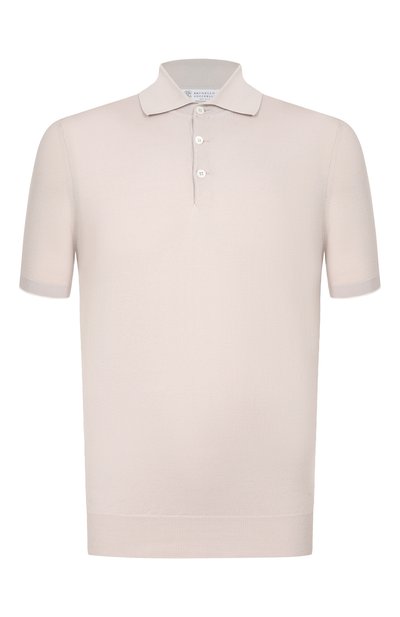 Мужская хлопковое поло BRUNELLO CUCINELLI, арт. M29800125