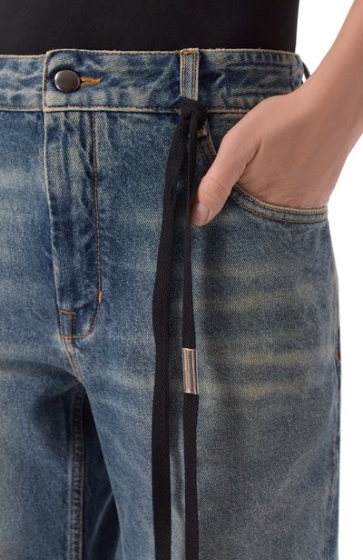 Джинсы ANN DEMEULEMEESTER синего цвета по цене 84550 руб., арт. B0013781/FA769, фото 5 Джинсы ANN DEMEULEMEESTER, арт. B0013781/FA769, фото 5