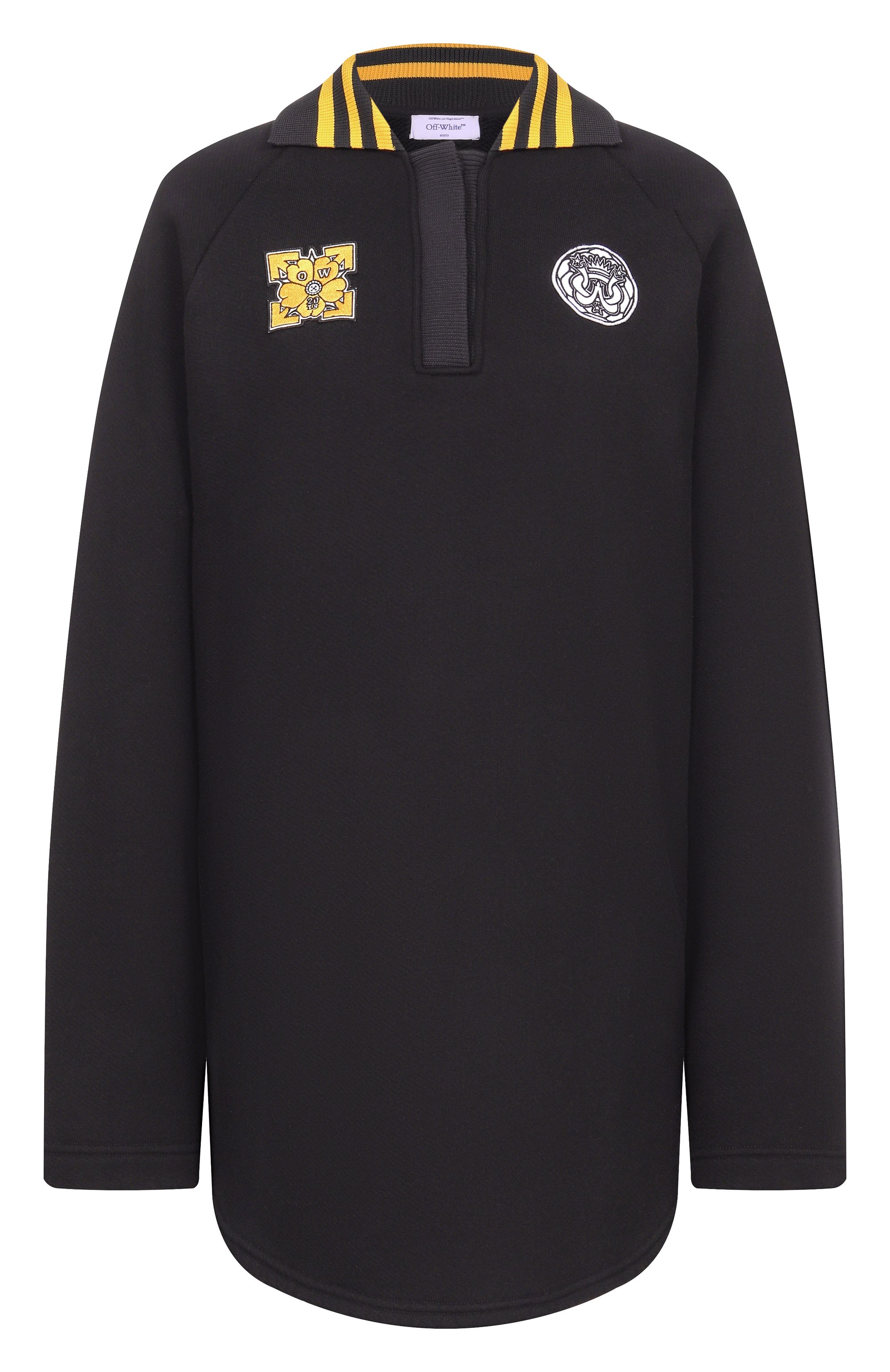 Хлопковое платье OFF-WHITE, арт. 0WDF003S26FLE001, фото 1