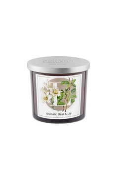 Свеча aromatic basil & lily (200g) PERNICI бесцветного цвета, арт. 8001962085137 | Фото 1 (Региональные ограничения белый список (Axapta Mercury): Не проставлено; Нос: Не проставлено; Ограничения доставки: flammable)