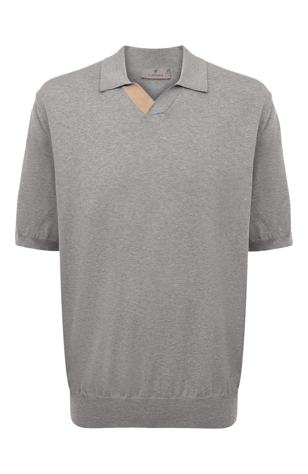 Хлопковое поло CANALI, арт. C0944B/MK01440, фото 1