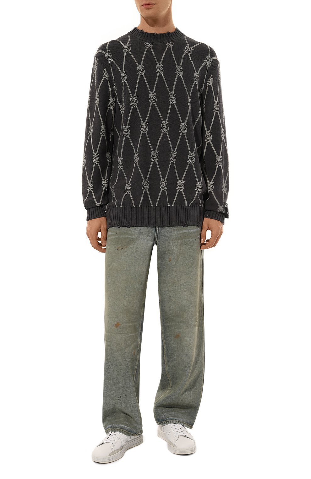 Хлопковый свитер KSUBI, арт. MPF24KW001, фото 2