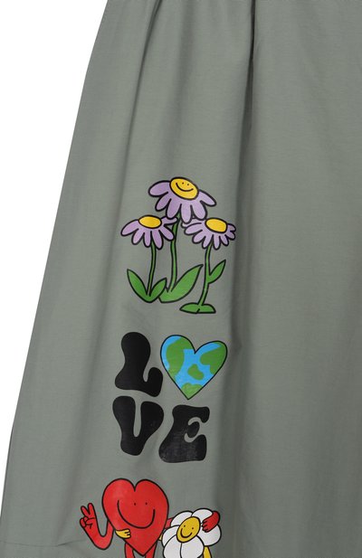 Джоггеры STELLA MCCARTNEY хаки цвета по цене 20700 руб., арт. TX6A60, фото 3 Джоггеры STELLA MCCARTNEY, арт. TX6A60, фото 3