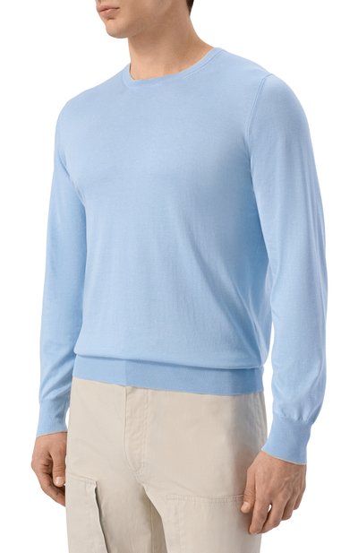 Джемпер из шелка и хлопка GRAN SASSO, арт. 43167/16290, фото 3