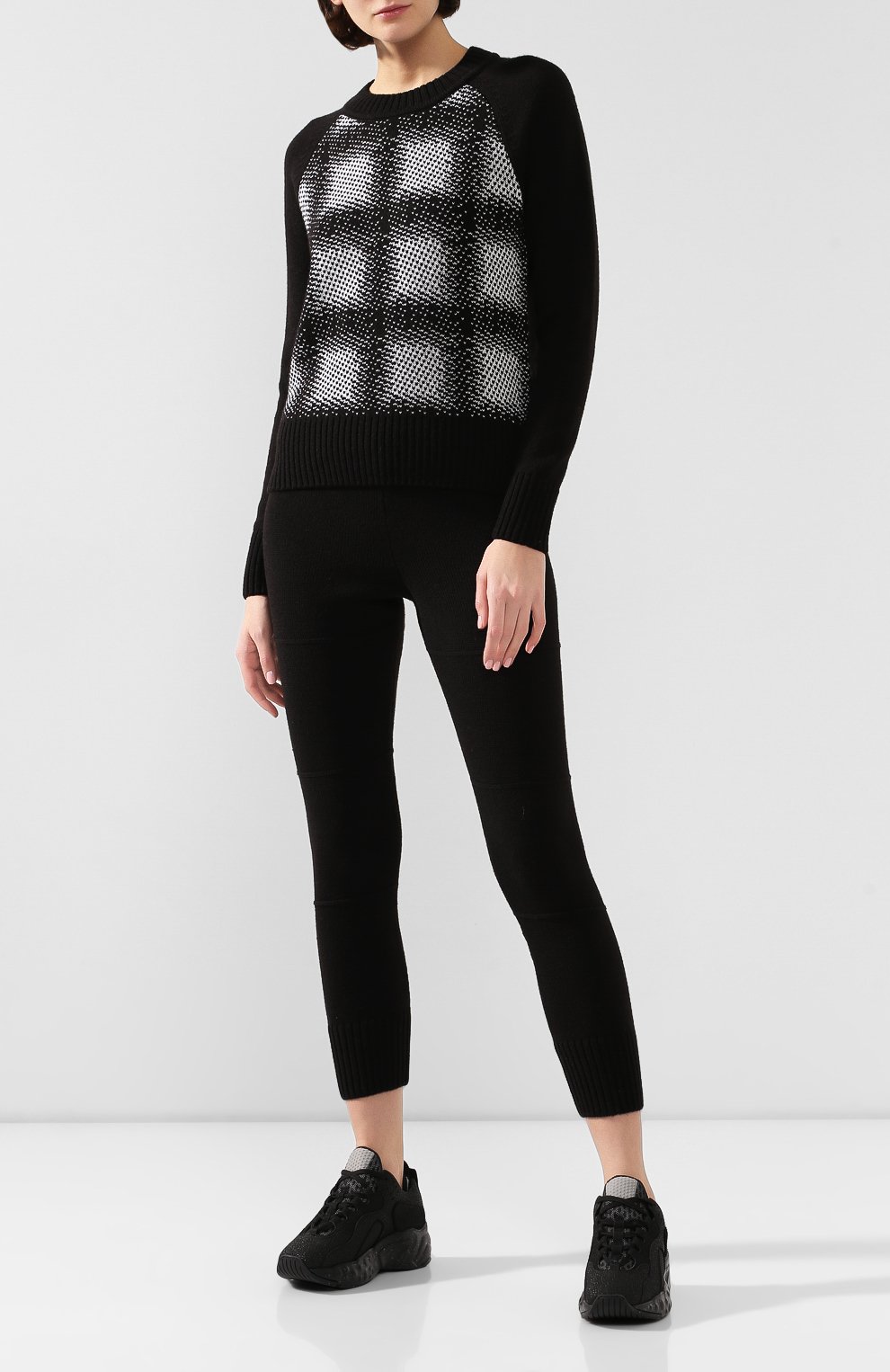 Костюм SEVEN LAB черно-белого цвета по цене 18480 руб., арт. KN SS19-4 white/black, фото 1 Костюм SEVEN LAB, арт. KN SS19-4 white/black, фото 1