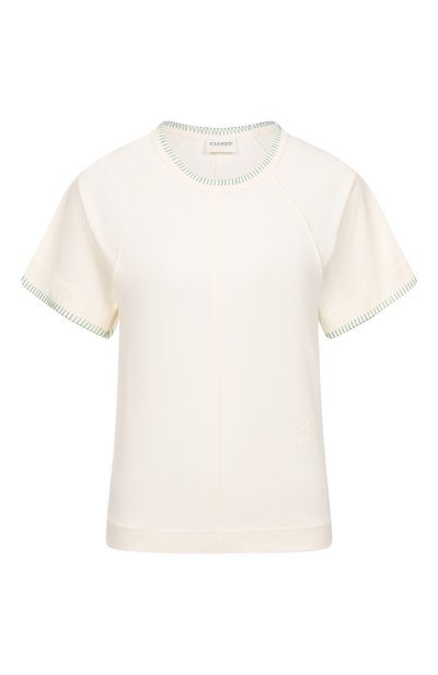 Женская хлопковая футболка CLOSED, арт. C95414-44H-EM