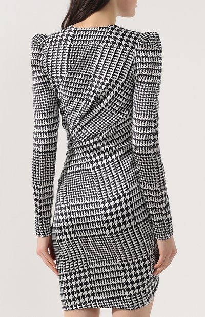 Шелковое платье ALEXANDRE VAUTHIER, арт. 191DR977 0191-1002, фото 4