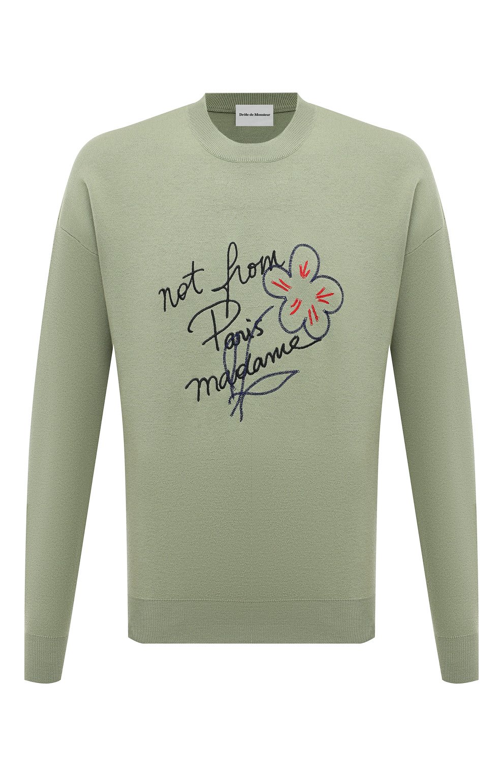 Шерстяной джемпер DROLE DE MONSIEUR, арт. D-P0140-W0007-KK, фото 1