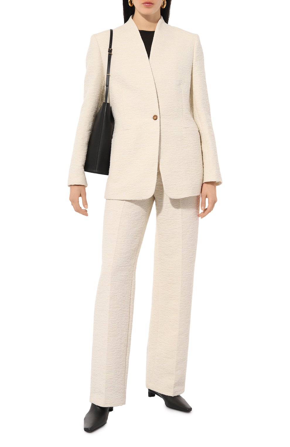 Кожаные ботильоны celine LOULOU DE SAISON, арт. CELINE, фото 2