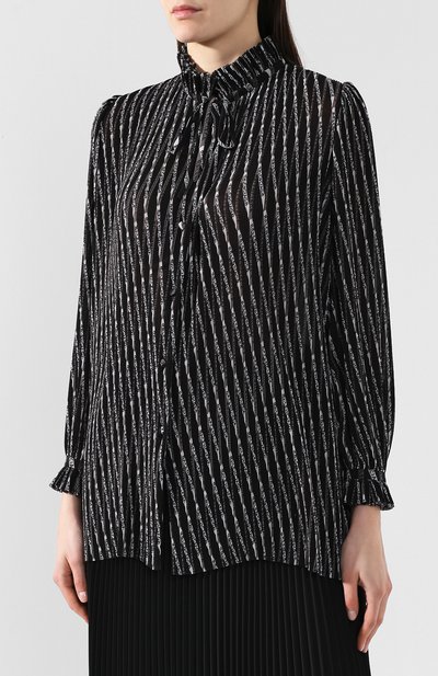 Плиссированная блузка BALENCIAGA, арт. 528260/TDL41, фото 3