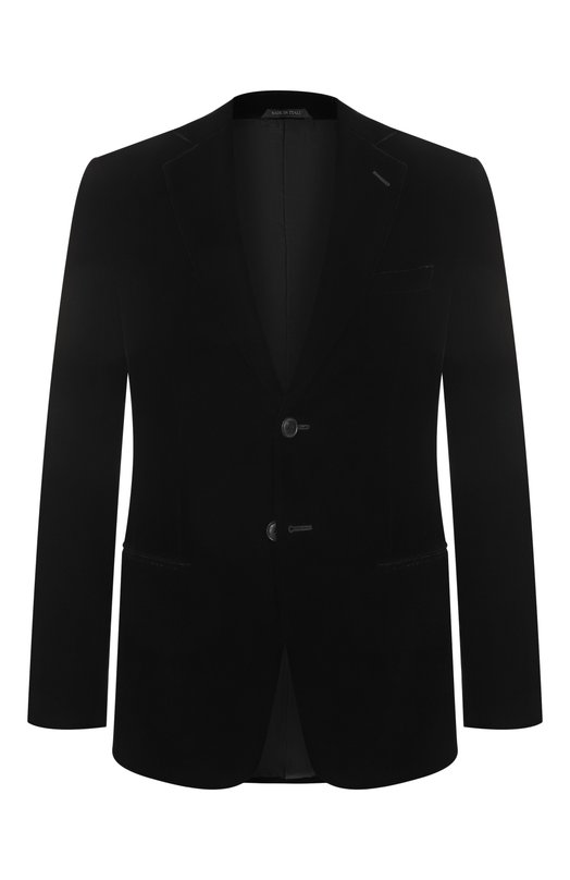 Вельветовый пиджак Giorgio Armani 9CGGG0AW/T0025 Чёрный 9CGGG0AW/T0025