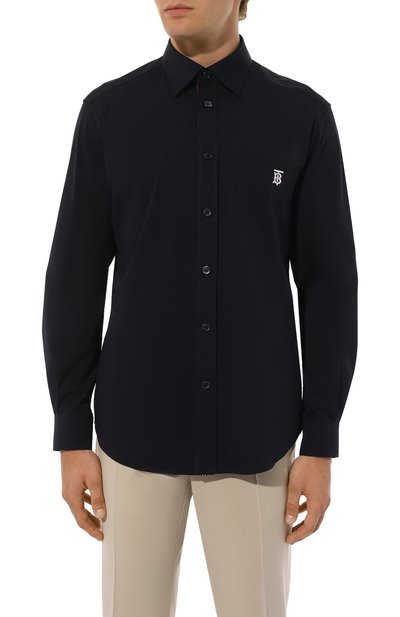 Хлопковая рубашка BURBERRY, арт. 8043062, фото 3