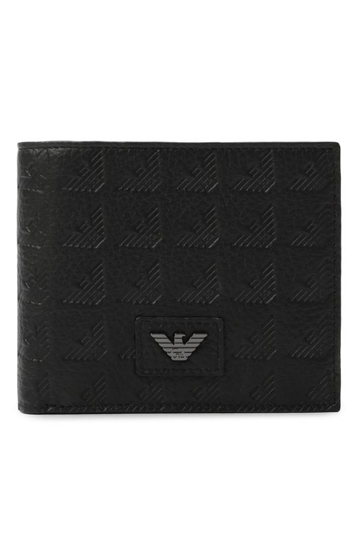 Кожаное портмоне Emporio Armani EM001741/AF14774 Чёрный EM001741/AF14774