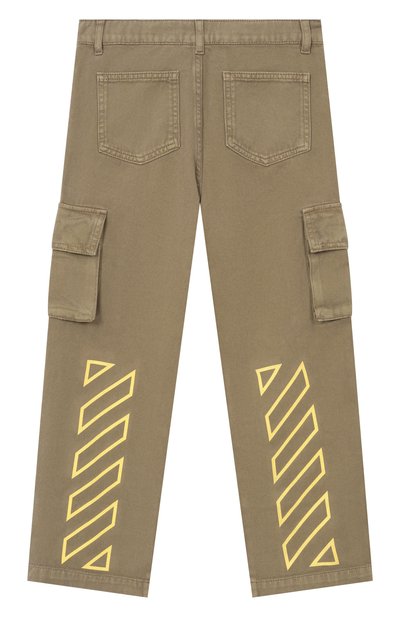 Хлопковые брюки-карго OFF-WHITE, арт. 0BCF008S26FAB001_001, фото 2