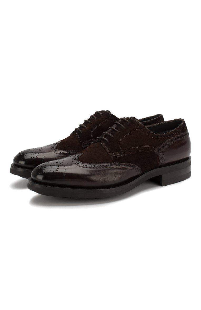 Комбинированные дерби SANTONI, арт. MC0S11168UL3AVVUT47, фото 1
