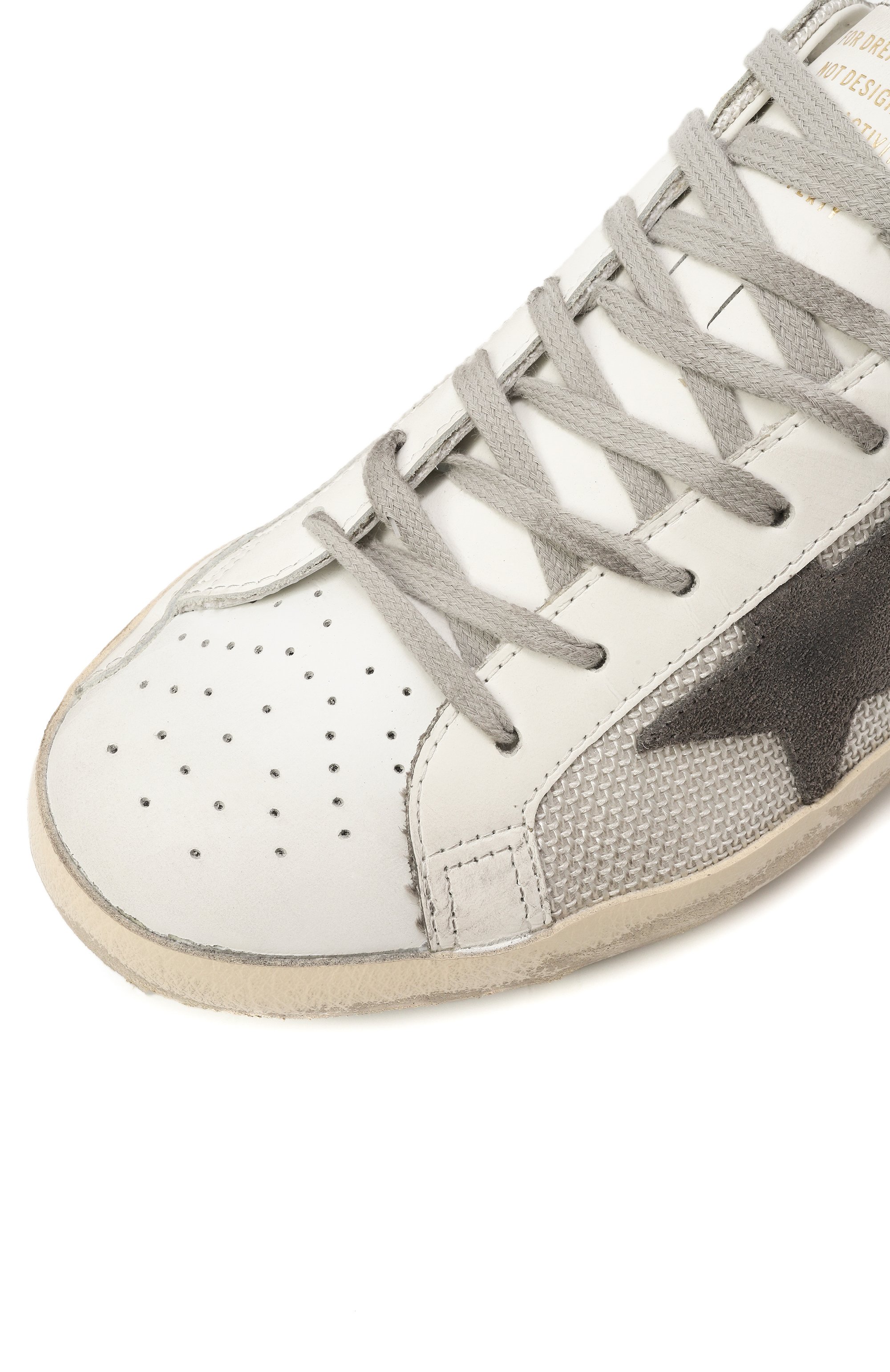 Комбинированные кеды super-star GOLDEN GOOSE DELUXE BRAND, арт. GMF00101.F002686, фото 7