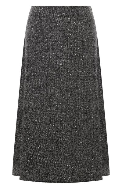 Женская шелковая юбка KITON, арт. D55204K0531E04