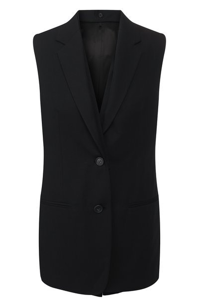 Женский жилет из смеси хлопка и льна HELMUT LANG, арт. J10HW103