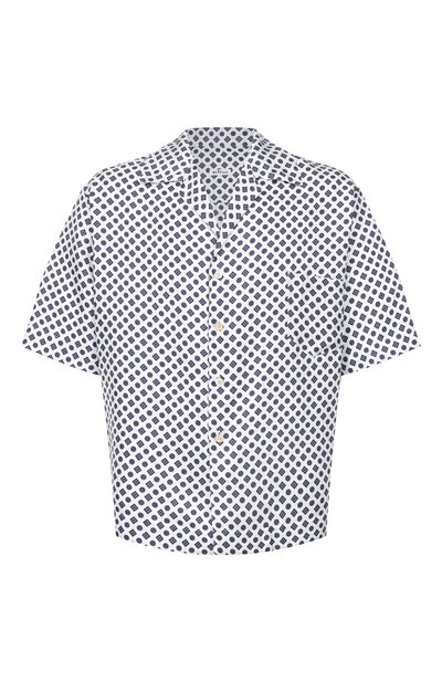 Мужская шелковая рубашка KITON, арт. UMC028H09721