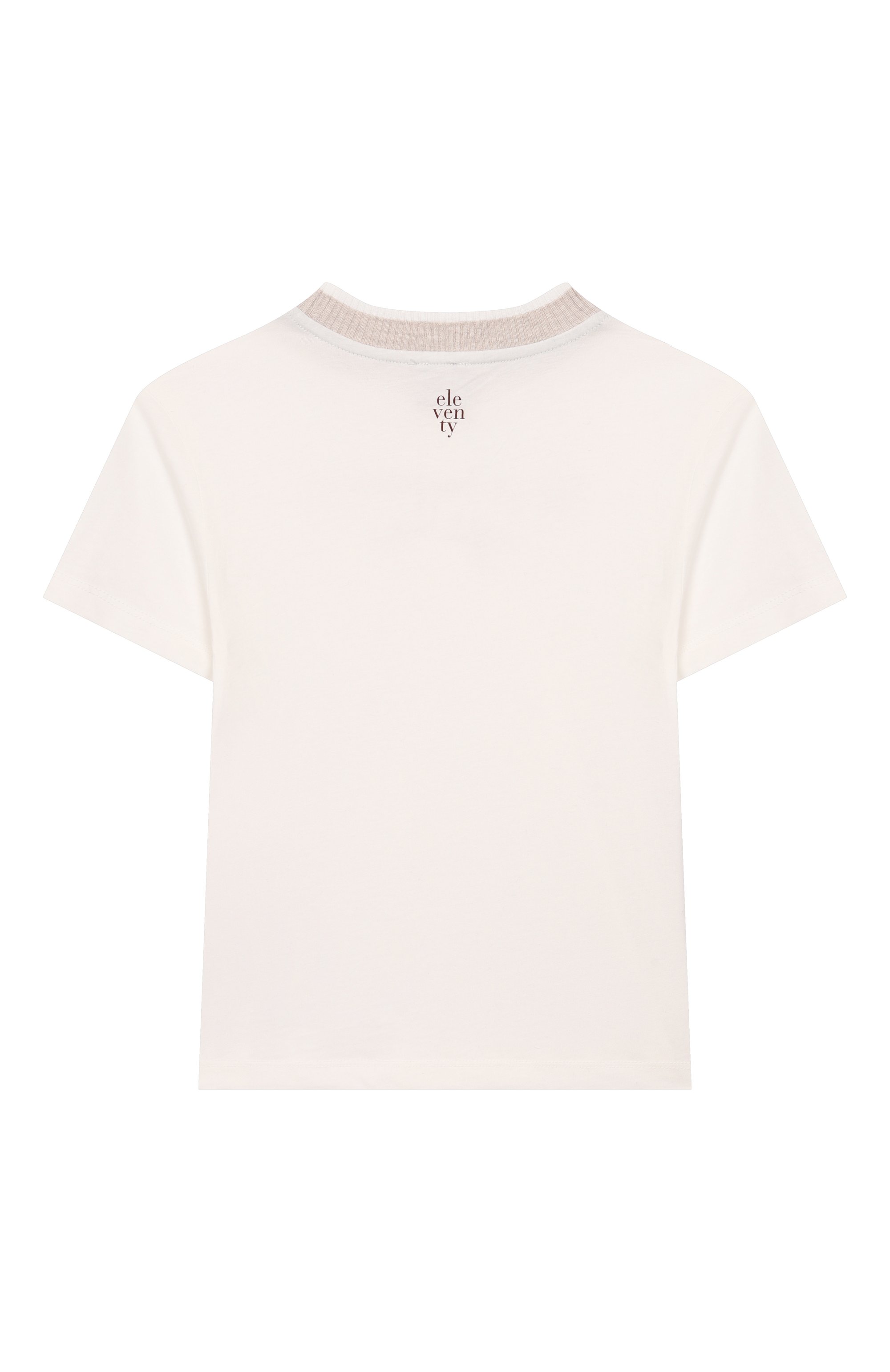 Хлопковая футболка ELEVENTY, арт. EX8P31/Z3119/6-8, фото 2