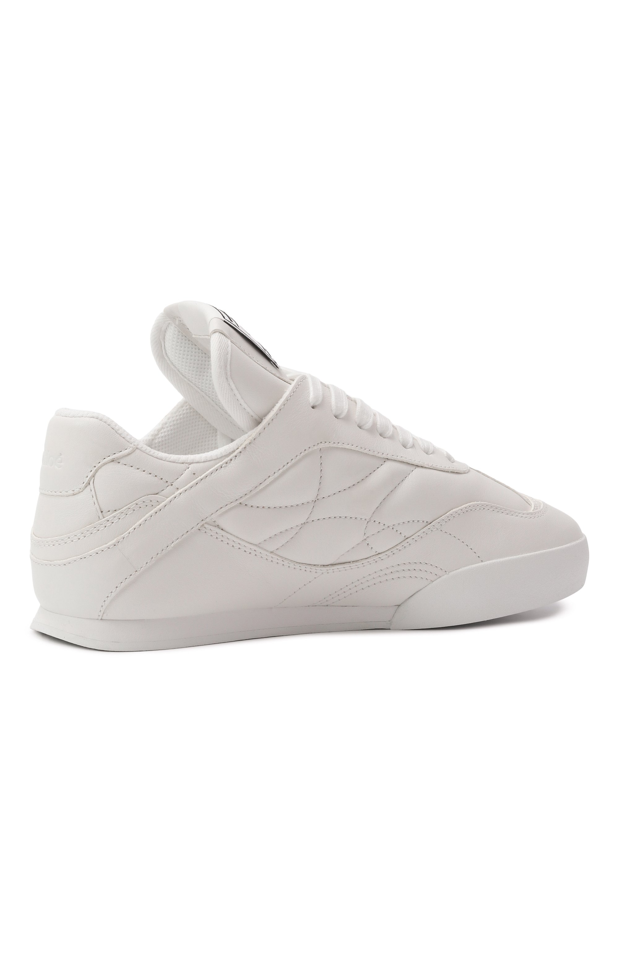 Кожаные кроссовки kick CHLOÉ, арт. CHC25S07IPN, фото 5