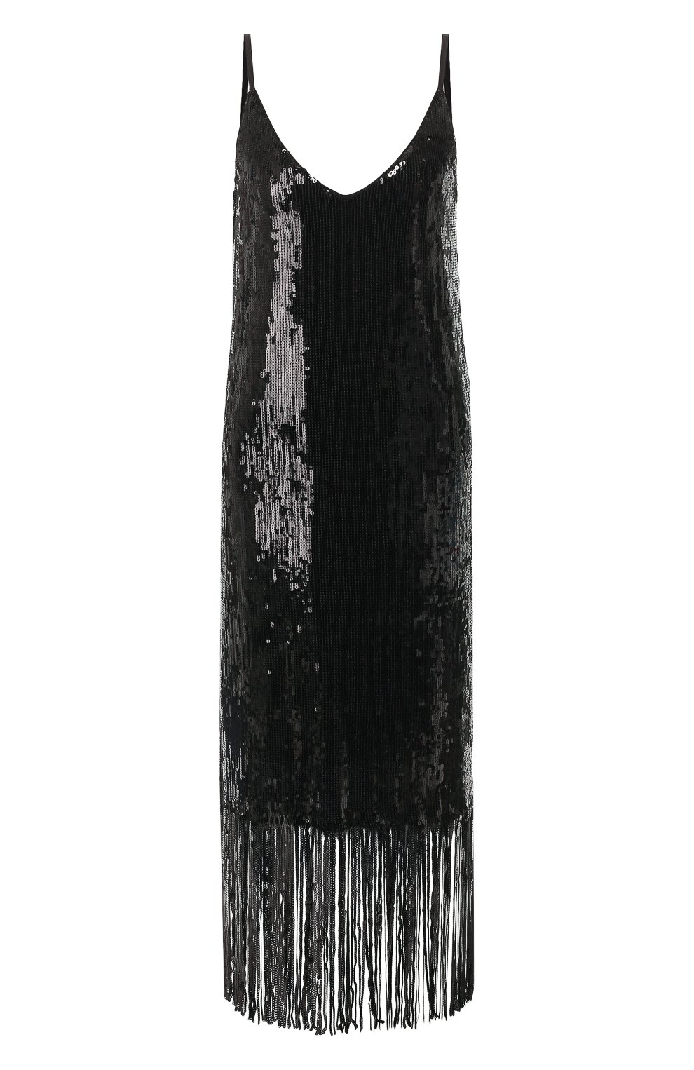 Платье с пайетками IN THE MOOD FOR LOVE черного цвета по цене 42200 руб., арт. D0RIS DRESS, фото 1 Платье с пайетками IN THE MOOD FOR LOVE, арт. D0RIS DRESS, фото 1