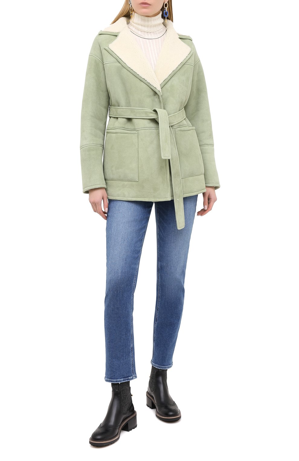 Дубленка BLANCHA, арт. 20094/302/60/SAGE/IV0RY, фото 2