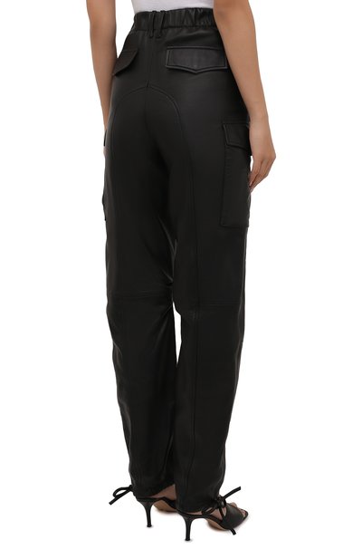 Кожаные джоггеры THE ATTICO, арт. 213WCP38/L037, фото 4