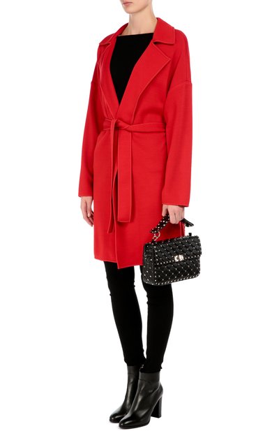 Сумка rockstud spike medium c металлическими шипами VALENTINO, арт. LW0B0122/NAP, фото 2