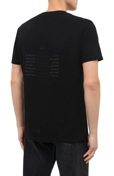 Хлопковая футболка RTA, арт. MF0346-25BLK4, фото 4