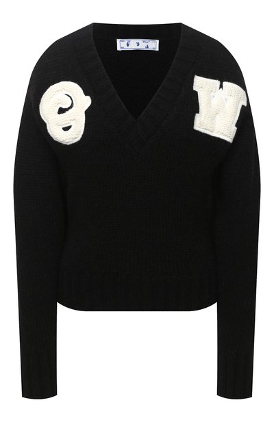 Женский шерстяной свитер OFF-WHITE, арт. 0WHD014E20KNI0011001