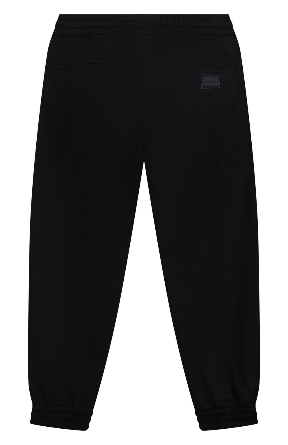 Хлопковые джоггеры DOLCE & GABBANA темно-синего цвета по цене 24600 руб., арт. L43P63/G7YXF/2-6, фото 2 Хлопковые джоггеры DOLCE & GABBANA, арт. L43P63/G7YXF/2-6, фото 2