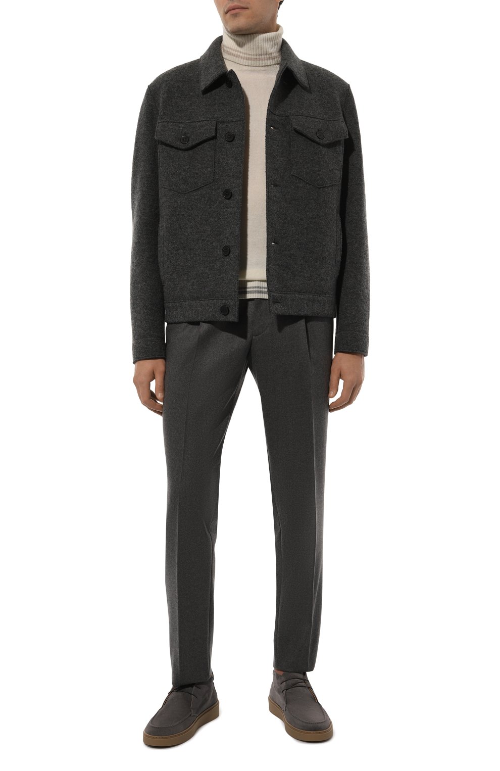 Замшевые дезерты CAMERLENGO, арт. 16642/ANTRACITE, фото 2