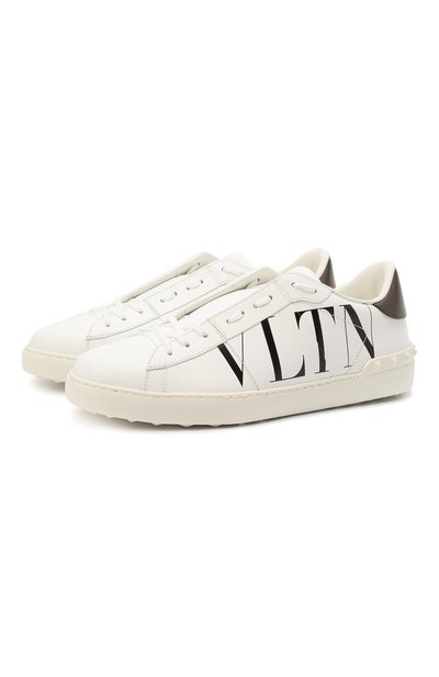 Кожаные кеды open VALENTINO, арт. VY2S0830/PST, фото 1