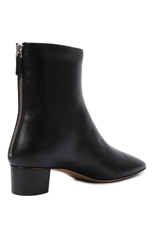 Кожаные ботильоны Le Monde Beryl CAR-LEA-BLA Чёрный  CAR-LEA-BLA Фото 5