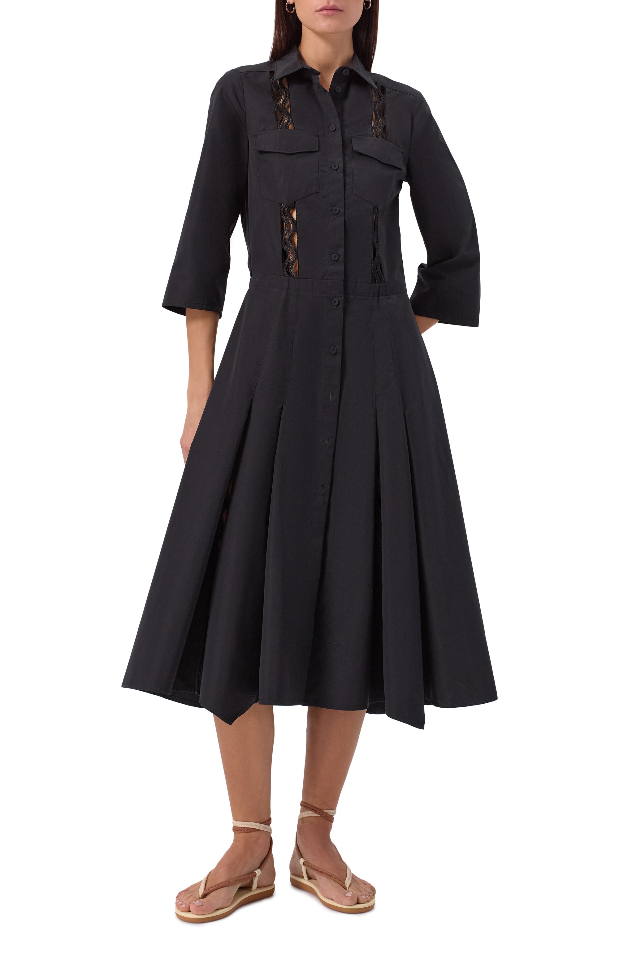 Хлопковое платье BEATRICE .B, арт. 25FE6465P0P23, фото 2