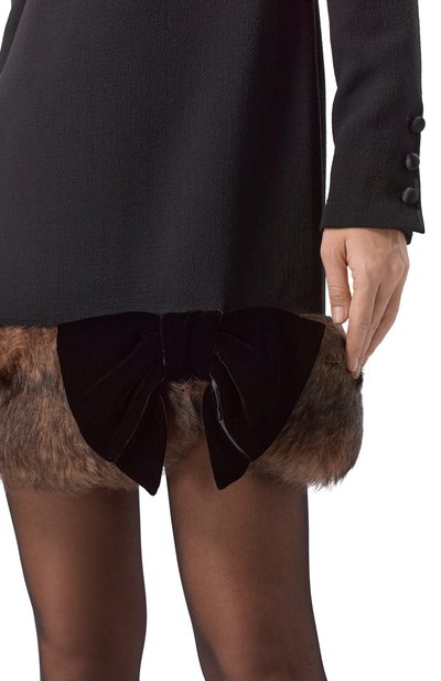 Шерстяное платье VALENTINO, арт. 7B0VAGF5/9Q0, фото 4