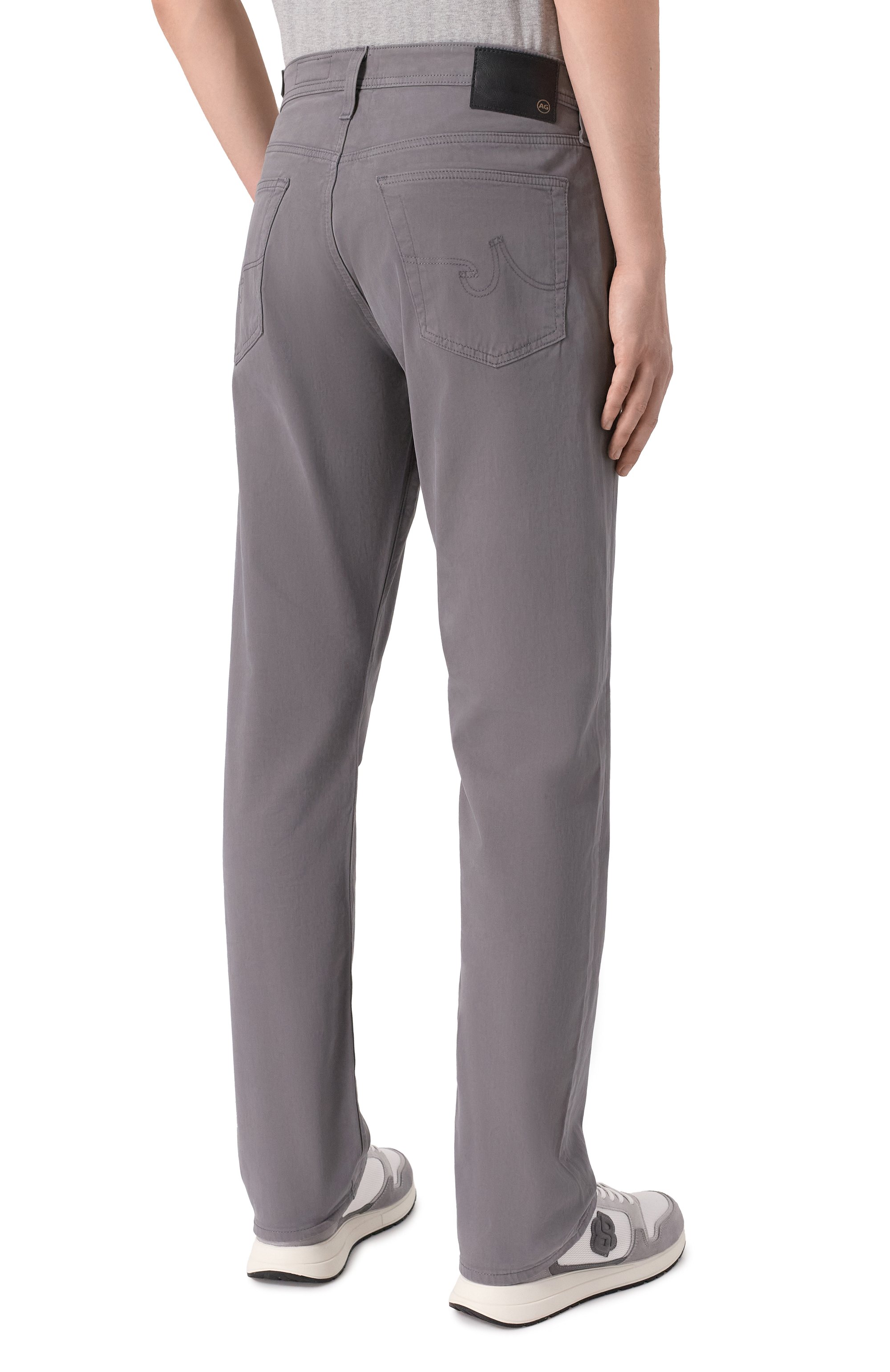 Джинсы graduate AG ADRIANO GOLDSCHMIED серого цвета по цене 32200 руб., арт. 1174SUD/AA, фото 4 Джинсы graduate AG ADRIANO GOLDSCHMIED, арт. 1174SUD/AA, фото 4