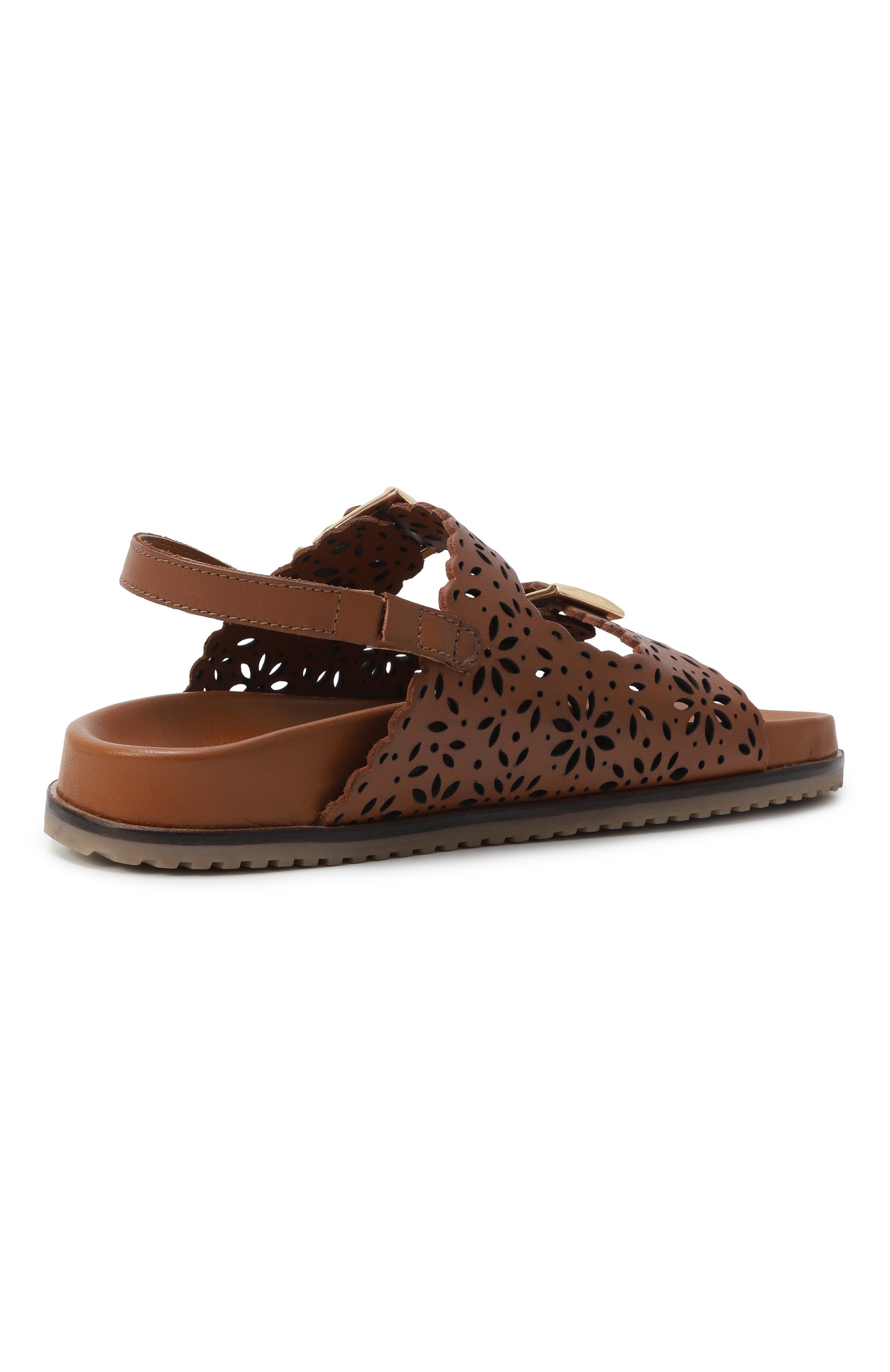 Кожаные сандалии TWINSET, арт. 251GCJ046/30-34, фото 3