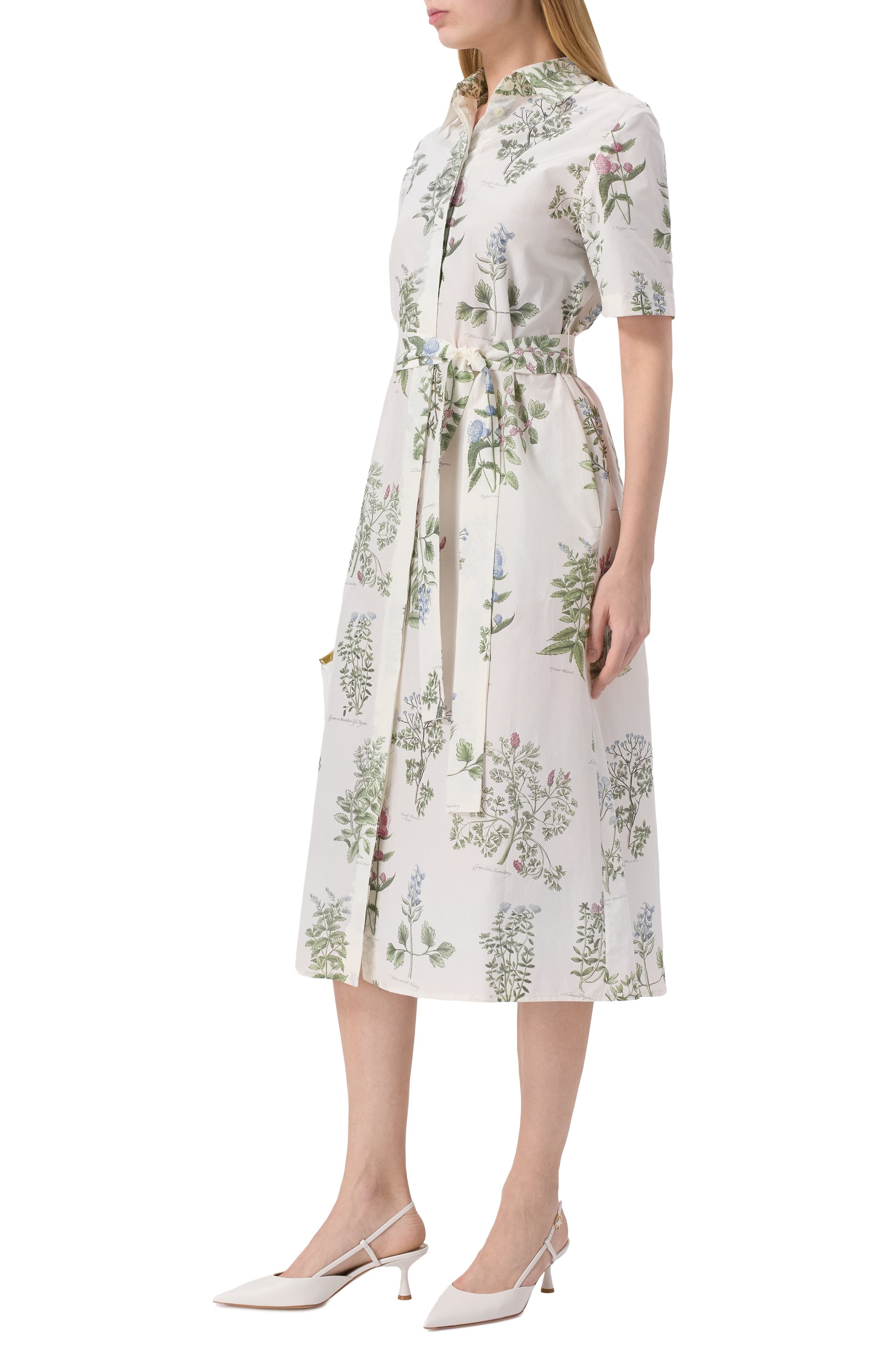 Платье из хлопка и шелка COLOMBO, арт. AB00358/F/T0294-U-1Z, фото 2