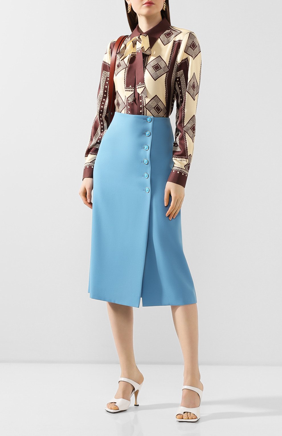 Шелковая блузка MARC JACOBS RUNWAY, арт. W6000040, фото 2