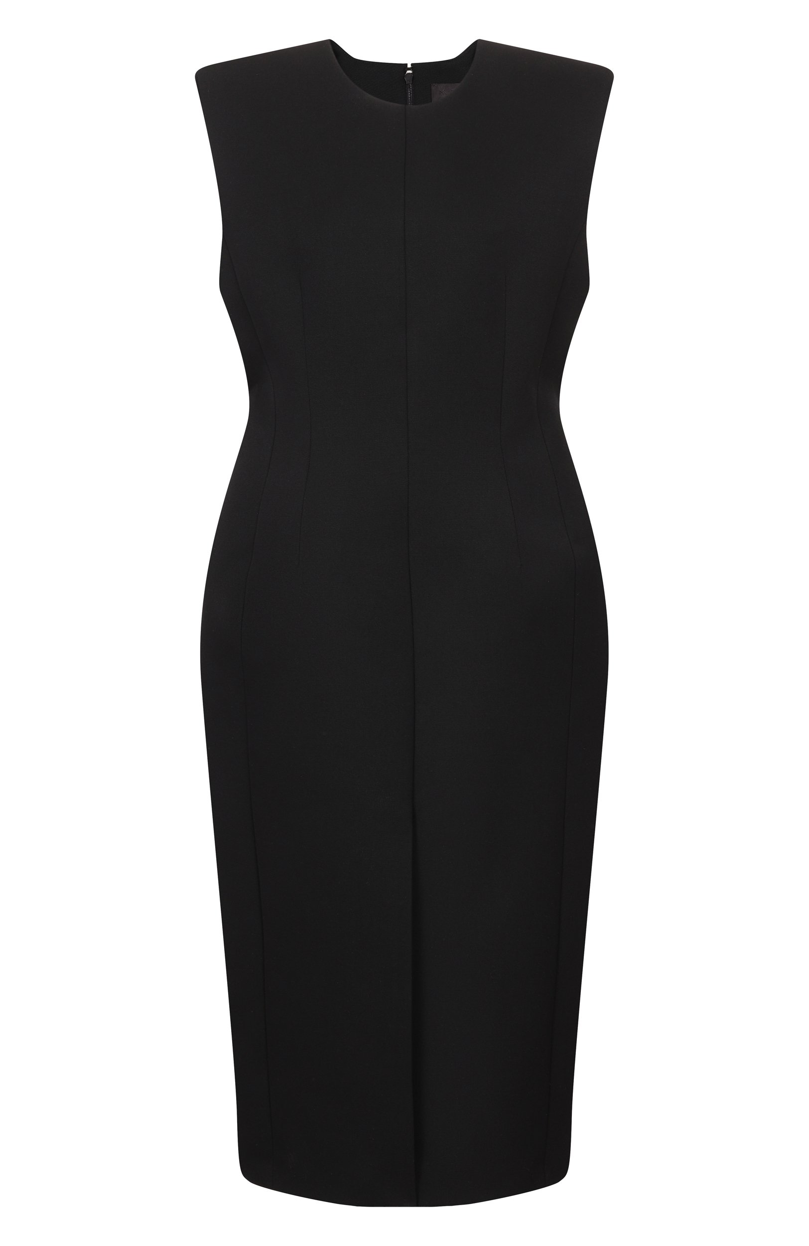 Шерстяное платье MUGLER черного цвета по цене 213000 руб., арт. 26F1R018691020, фото 1 Шерстяное платье MUGLER, арт. 26F1R018691020, фото 1