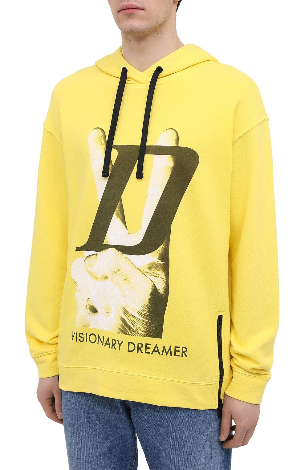 Хлопковое худи DIEGO VENTURINO, арт. SS21-DV FLH VDL, фото 3