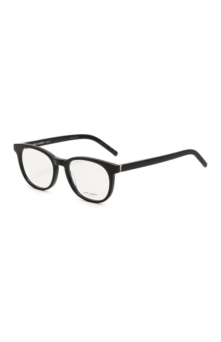 Женские оправа SAINT LAURENT черного цвета, арт. SL M111 001 | Фото 1 (Региональные ограничения белый список (Axapta Mercury): Не проставлено; Нос: Не проставлено; Тип очков: Оправа; Материал: Пластик; Кросс-КТ: С/з-унисекс; Очки форма: Квадратные; Оптика Гендер: оптика-унисекс)