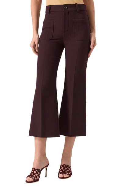 Шерстяные брюки CHLOÉ, арт. CHC24WPA01143, фото 3