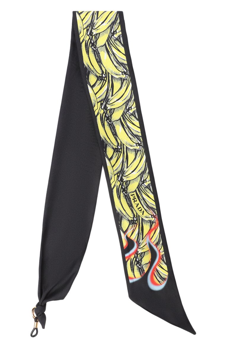 Шелковый шарф для очков PRADA, арт. OPR22A-2B7Q-F0D7A, фото 2