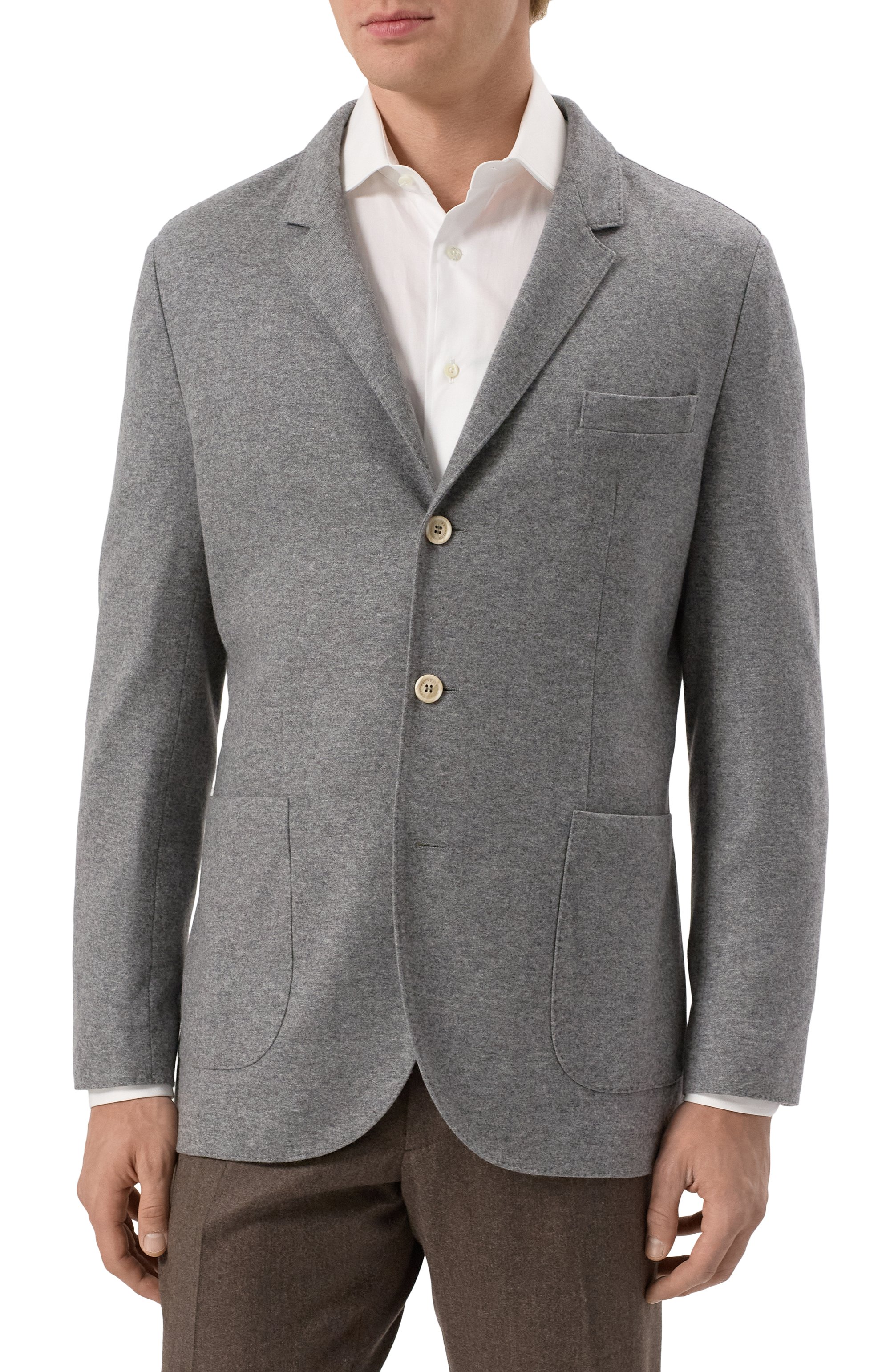 Кашемировый пиджак BRUNELLO CUCINELLI, арт. ML8968J01, фото 4