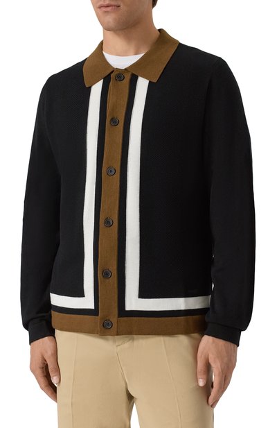 Кардиган из вискозы и шерсти HUGO, арт. 50543770, фото 3