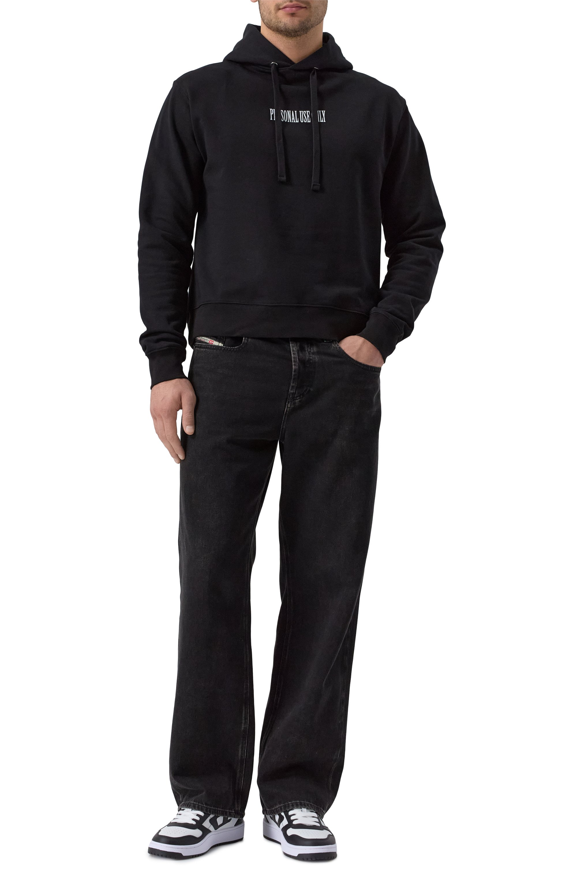 Хлопковое худи DIEGO VENTURINO, арт. DVFLHPU0, фото 2